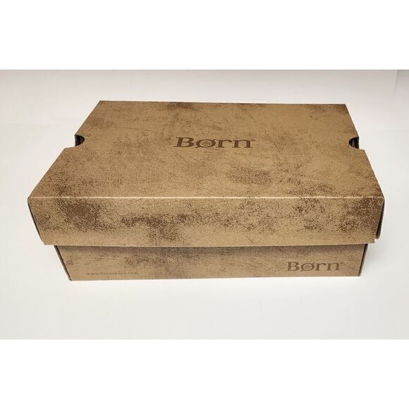 Born Tansey Wedge Slide Sandal Shoes Color White Size 8M - Picture 9 of 12